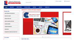 Desktop Screenshot of libertymanuals.com