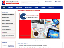 Tablet Screenshot of libertymanuals.com